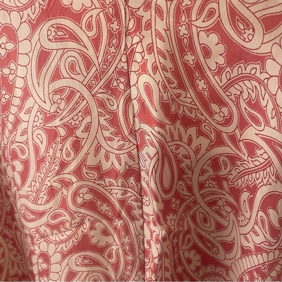 Zara Paisley Print V-neck Dolman Tunic Kaftan Dress Summer Beach 37252 - Picture 10 of 14